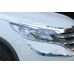 AUTOCLOVER HEAD LAMP GARNISH SET FOR HONDA CRV 2012-14
