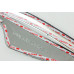 AUTOCLOVER REAR LAMP GARNISH SET FOR HONDA CRV 2012-14