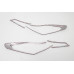 AUTOCLOVER REAR LAMP GARNISH SET FOR HONDA ACCORD 2012-15
