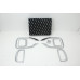 AUTOCLOVER FOG LAMP GARNISH SET B FOR KIA SORENTO R 2012-13