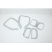 AUTOCLOVER FOG LAMP GARNISH SET B FOR KIA SORENTO R 2012-13