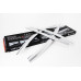 AUTOCLOVER CHROME DOOR VISOR SET FOR HYUNDAI GRANDEUR HG 2011-15 MNR