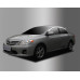 AUTOCLOVER CHROME DOOR VISOR SET FOR TOYOTA COROLLA 2011-13