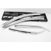 AUTOCLOVER CHROME DOOR VISOR SET FOR TOYOTA COROLLA 2011-13