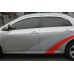 AUTOCLOVER CHROME DOOR VISOR SET FOR TOYOTA COROLLA 2011-13