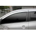 AUTOCLOVER CHROME DOOR VISOR SET FOR TOYOTA COROLLA 2011-13