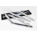 AUTOCLOVER CHROME DOOR VISOR SET FOR KIA SOUL 2013-15
