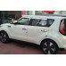 AUTOCLOVER CHROME DOOR VISOR SET FOR KIA SOUL 2013-15