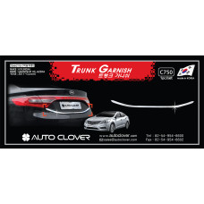 AUTOCLOVER TRUNK GARNISH SET FOR HYUNDAI GRANDEUR HG 2011-15