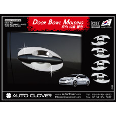 AUTOCLOVER DOOR BOWL MOLDING SET FOR KIA K3 CERATO 2012-15