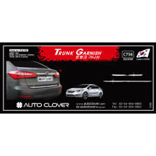 AUTOCLOVER TRUNK GARNISH SET FOR KIA K3 CERATO 2012-15