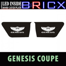 BRICX HYUNDAI GENESIS VELOSTER LED INSIDE DOOR CATCH PLATES SET