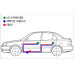 KYUNGDONG LED DOOR CATCH MOLDING SSANGYONG ACTYON KYRON 2005-11