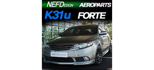 NEFDESIGN K31U BODY KIT AEROPARTS SET FOR KIA FORTE CERATO 2008-13 NEFDESIGN K31U BODY KIT AEROPARTS SET FOR KIA FORTE CERATO 2008-13