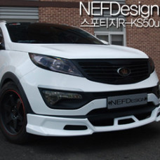 NEFDESIGN FRONT LIP AEROPARTS BODY KIT KS50U KIA SPORTAGE 2010-13 NEFDESIGN FRONT LIP AEROPARTS BODY KIT KS50U KIA SPORTAGE 2010-13