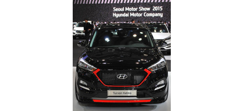 M&S FULL BODY KIT AERO PARTS FOR HYNDAI ALL NEW TUCSON TL 2015-17