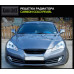 ARTX CARBON GOLD PEARL TUNING GRILLE HYUNDAI GENESIS COUPE 2008-11