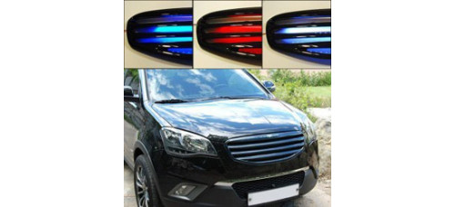 ARTX LED LUXURY CARBON TUNING GRILLE SSANGYONG KORANDO C 2011-13