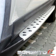 MOBIS X5-STYLE SIDE RUNNING BOARD STEPS SET KIA SORENTO 2009-14 MOBIS X5-STYLE SIDE RUNNING BOARD STEPS SET KIA SORENTO 2009-14
