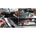 AUTOGRAND RUNNING BOARD WITH LED FOR HYUNDAI SANTA FE 2012-17