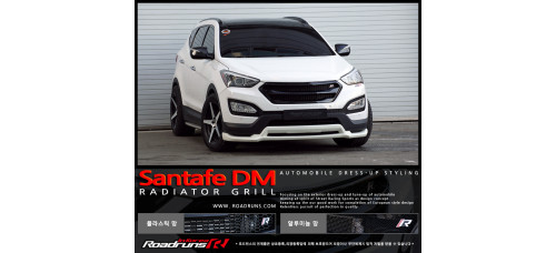 ROADRUNS FRONT RADIATOR GRILL FOR HYUNDAI SANTA FE DM 2012-15