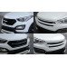 ROADRUNS FRONT RADIATOR GRILL FOR HYUNDAI SANTA FE DM 2012-15