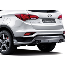 REAR SKIRT BUMPER FOR HYUNDAI SANTA FE PRIME 2016-17 REAR SKIRT BUMPER FOR HYUNDAI SANTA FE PRIME 2016-17