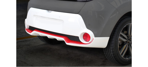 TUON ALL-NEW REAR SKIRT SET FOR KIA SOUL 2013-16