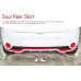 TUON ALL-NEW REAR SKIRT SET FOR KIA SOUL 2013-16