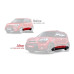 TUON SIDE SKIRTS SPHERICAL SET FOR KIA SOUL 2008-12