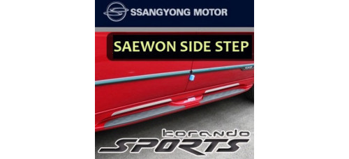 SAEWON SIDE STEPS FOR SSANGYONG KORANDO ACTYON SPORTS 2012-14