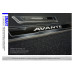 DXSOAUTO LED DOOR SILL SCUFF PLATES HYUNDAI AVANTE ELANTRA 2013-15