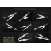 DXSOAUTO STANDARD AL DOOR SILL SCUFF PLATES KIA PRIDE RIO 2012-14