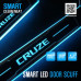 DXSOAUTO SMART LED DOOR SILL SCUFF PLATES CHEVROLET CRUZE 2011-14