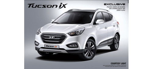 DXSOAUTO LED DOOR SILL SCUFF PLATES HYUNDAI TUCSON IX35 2013-15