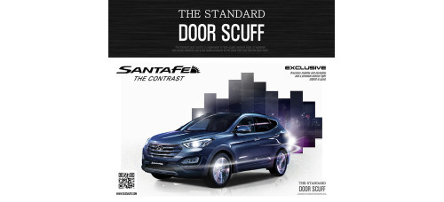 DXSOAUTO DOORs SILL SCUFF PLATES HYUNDAI SANTA FE DM 2012-15 DXSOAUTO DOORs SILL SCUFF PLATES HYUNDAI SANTA FE DM 2012-15
