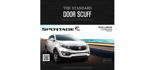 DXSOAUTO STANDARD AL DOOR SILL SCUFF PLATES KIA SPORTAGE R 2010-14 DXSOAUTO STANDARD AL DOOR SILL SCUFF PLATES KIA SPORTAGE R 2010-14