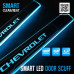 DXSOAUTO LED DOOR SILL SCUFF PLATES CHEVROLET ORLANDO 2011-14