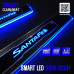 DXSOAUTO LED DOOR SILL SCUFF PLATES HYUNDAI SANTA FE DM 2012-15