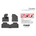 TUIX NEW PLATINUM CAR MATS FOR HYUNDAI SANTA FE DM 2012-16