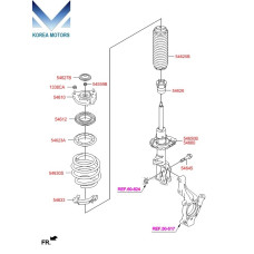MOBIS NEW FRONT SHOCK ABSORBER HYUNDAI TUCSON TL 2015-18 MOBIS NEW FRONT SHOCK ABSORBER HYUNDAI TUCSON TL 2015-18