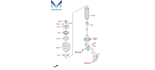 MOBIS NEW FRONT SHOCK ABSORBER HYUNDAI TUCSON TL 2015-18 MOBIS NEW FRONT SHOCK ABSORBER HYUNDAI TUCSON TL 2015-18