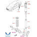 MOBIS REAR SHOCK ABSORBERS FOR KIA K7 / CADENZA 2013-16 MOBIS REAR SHOCK ABSORBERS FOR KIA K7 / CADENZA 2013-16