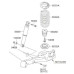 MOBIS NEW REAR SHOCK ABSORBERS ASSY KIA CERATO FORTE 2008-12 MOBIS NEW REAR SHOCK ABSORBERS ASSY KIA CERATO FORTE 2008-12