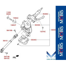 MOBIS STEERING COLUMN AND SHAFT FOR HYUNDAI AVANTE ELANTRA 2010-15