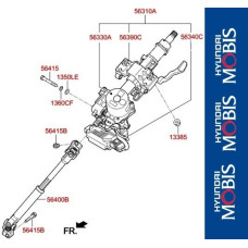 MOBIS STEERING COLUMN AND SHAFT HYUNDAI AVANNE ELANTRA 2015-20