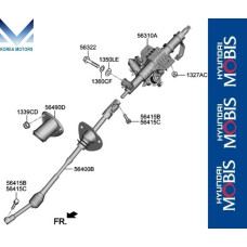 MOBIS STEERING COLUMN AND SHAFT FOR HYUNDAI GENESIS G90 2018-21