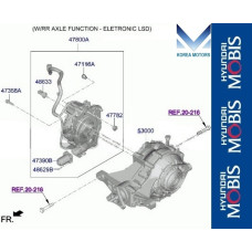 50-501 ZADNIY DIFFERENTIAL HYUNDAI GV80 2020-25