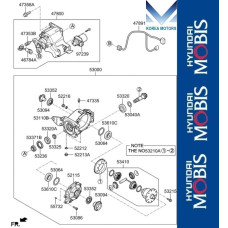 50-501 ZADNIY DIFFERENTIAL HYUNDAI KONA 2017-20