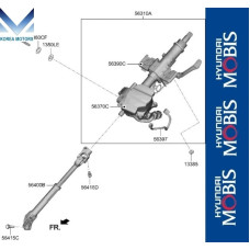MOBIS STEERING COLUMN AND SHAFT SET FOR HYUNDAI NEXO 2018-24